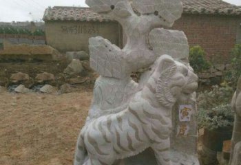 益阳大型老虎雕塑，精美外观，精细品质