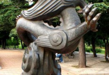 益阳高品质十二生肖铜雕龙