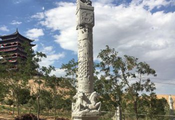 益阳十二生肖午马柱石雕，深刻铭刻你的特殊瞬间