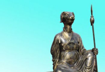 益阳精美十二生肖坐式铜雕