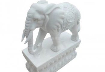 益阳汉白玉观音雕塑，尊贵无比