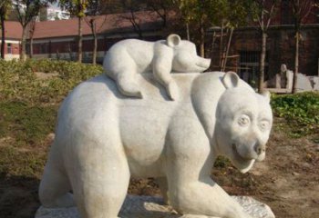 益阳狗熊雕塑景观，给你一个精美园林