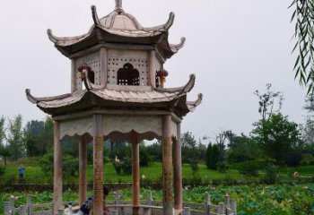益阳装点你的空间，让石雕凉亭景观雕塑点缀你的美
