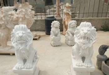 益阳传承欧式历史的狮子雕塑