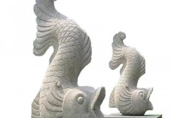益阳中领雕塑定制精美鲤鱼雕塑