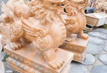 益阳中领雕塑，打造经典招财麒麟