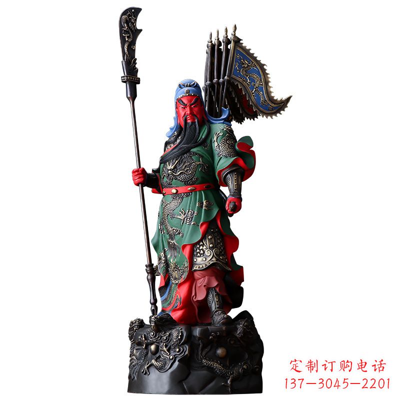益阳武财神关二爷雕塑