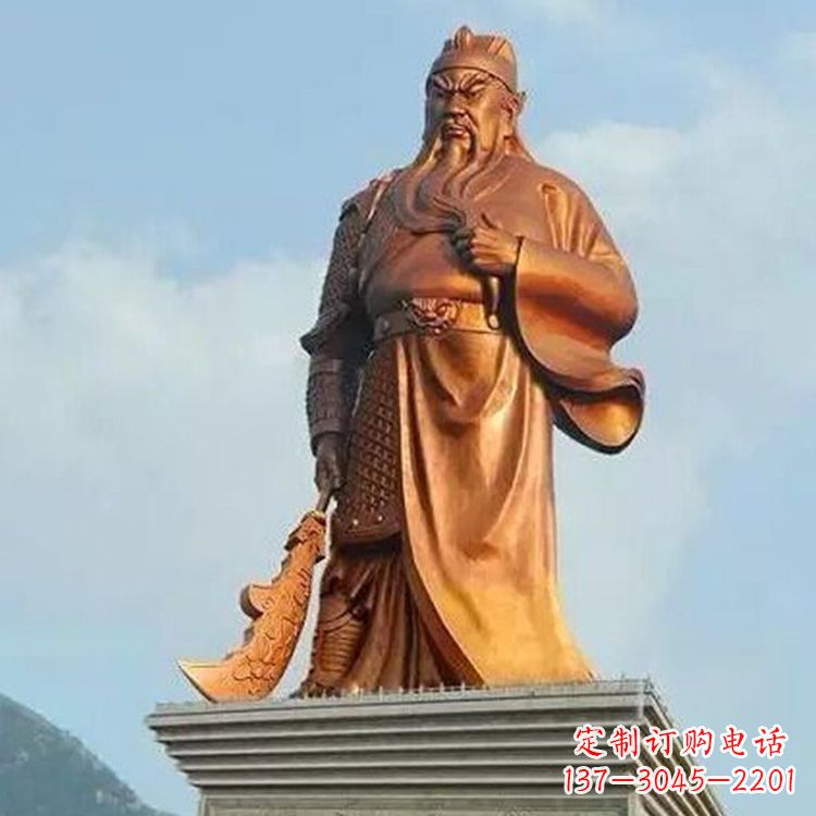 益阳武圣关公雕像
