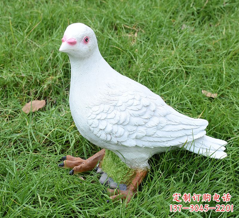 益阳西方的鸽子雕塑
