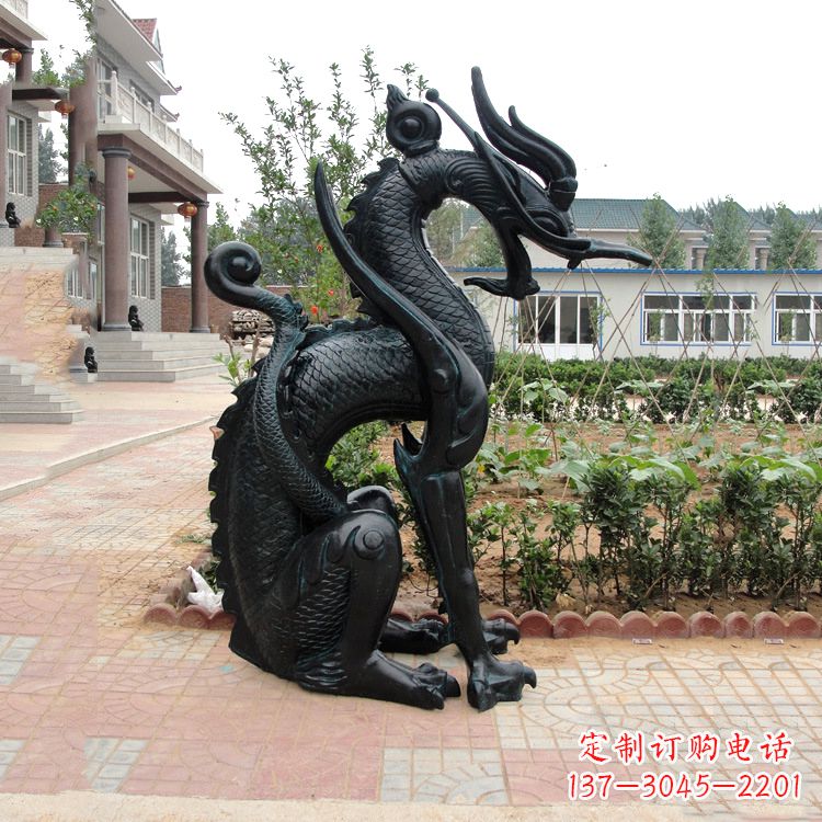 益阳西方龙动物神兽雕塑