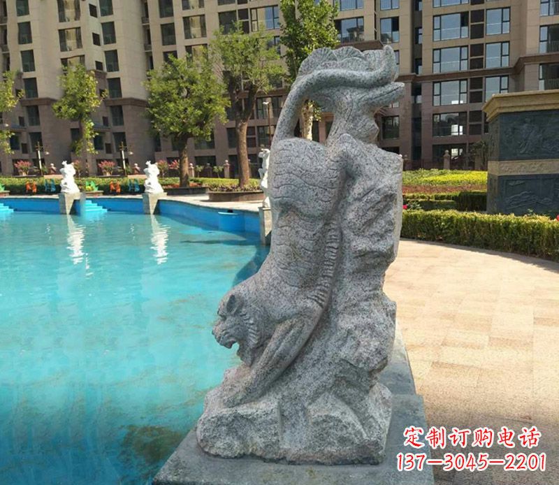 益阳下山老虎石雕