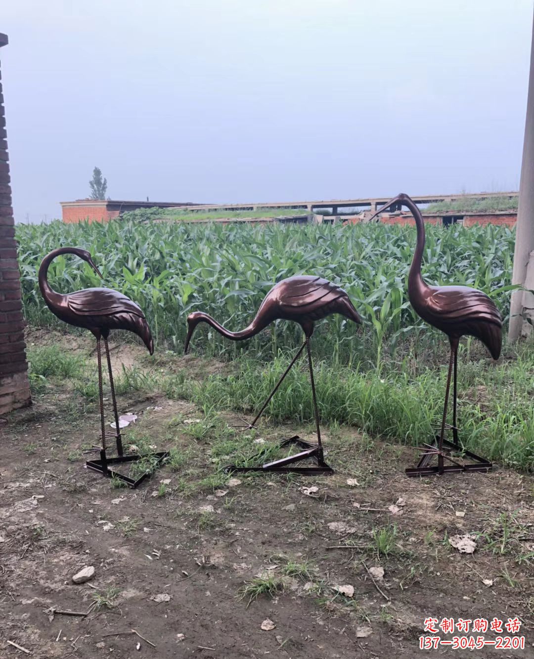益阳仙鹤雕塑