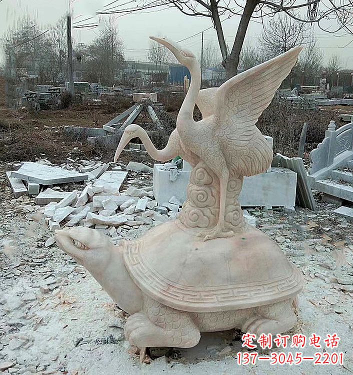 益阳仙鹤石材雕塑