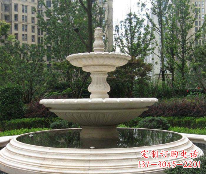 益阳小区景观欧式喷泉石雕 (2)