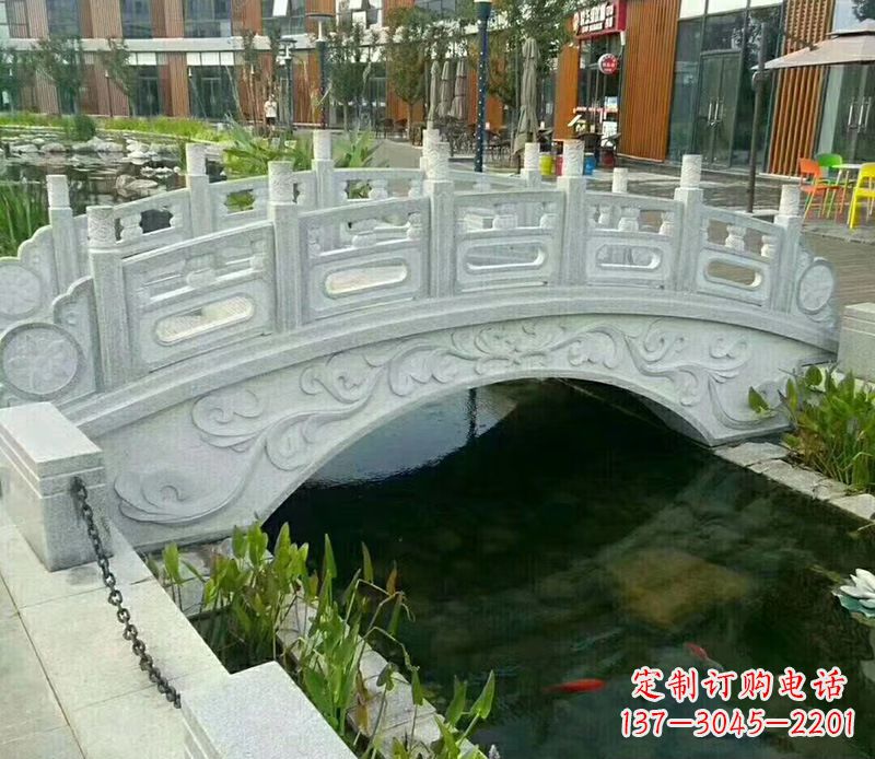 益阳小区景观石桥栏杆