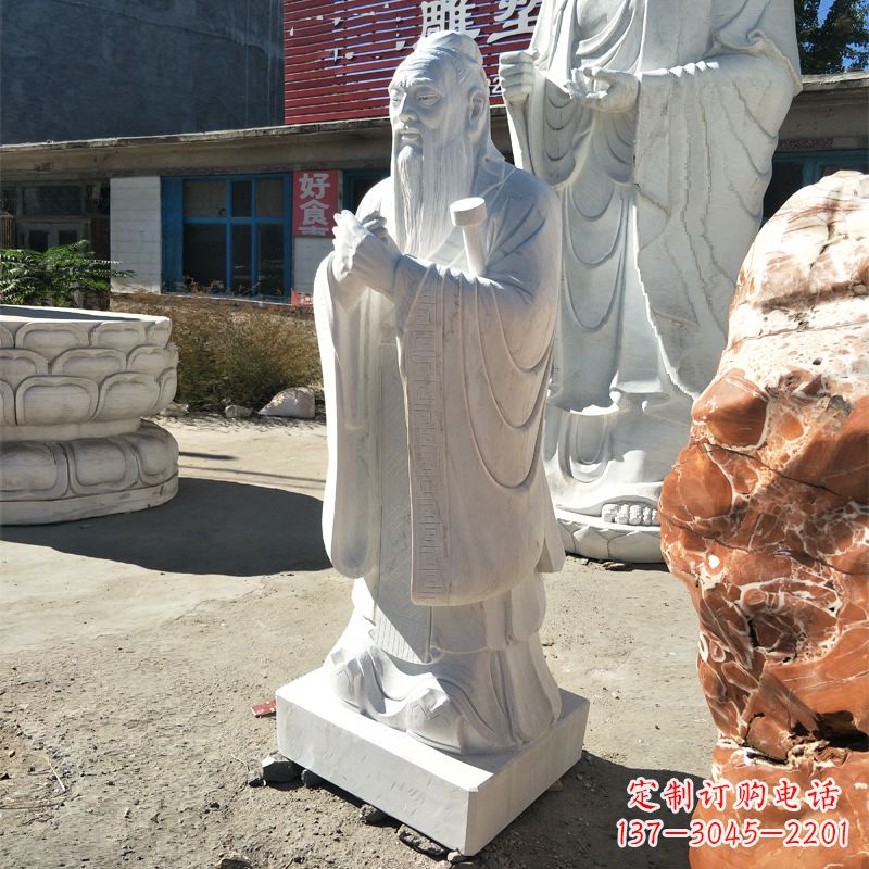 益阳校园孔子像雕塑