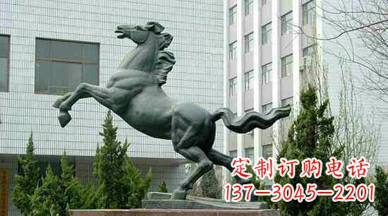 益阳校园龙马精神铜雕