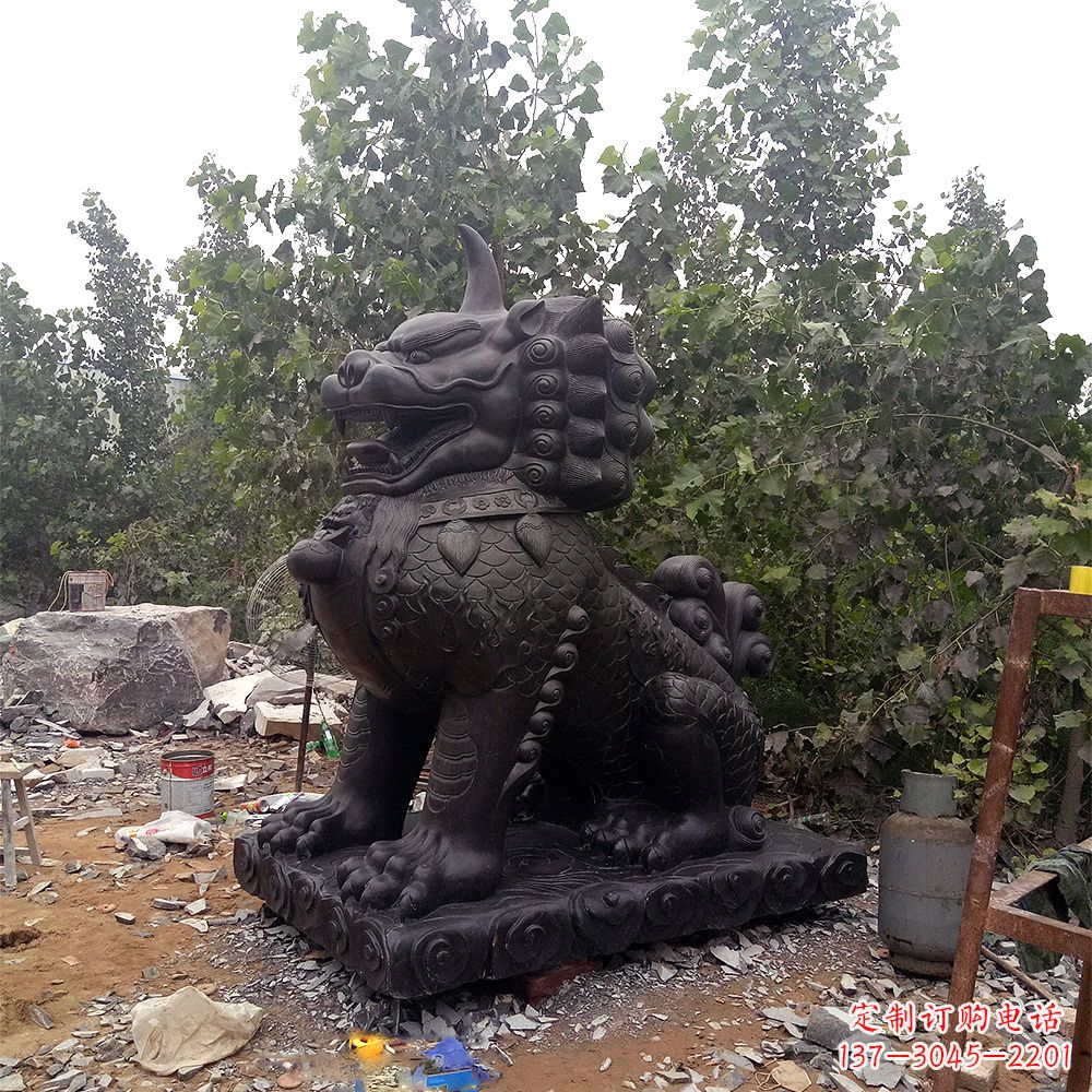 益阳獬豸铸铜雕塑