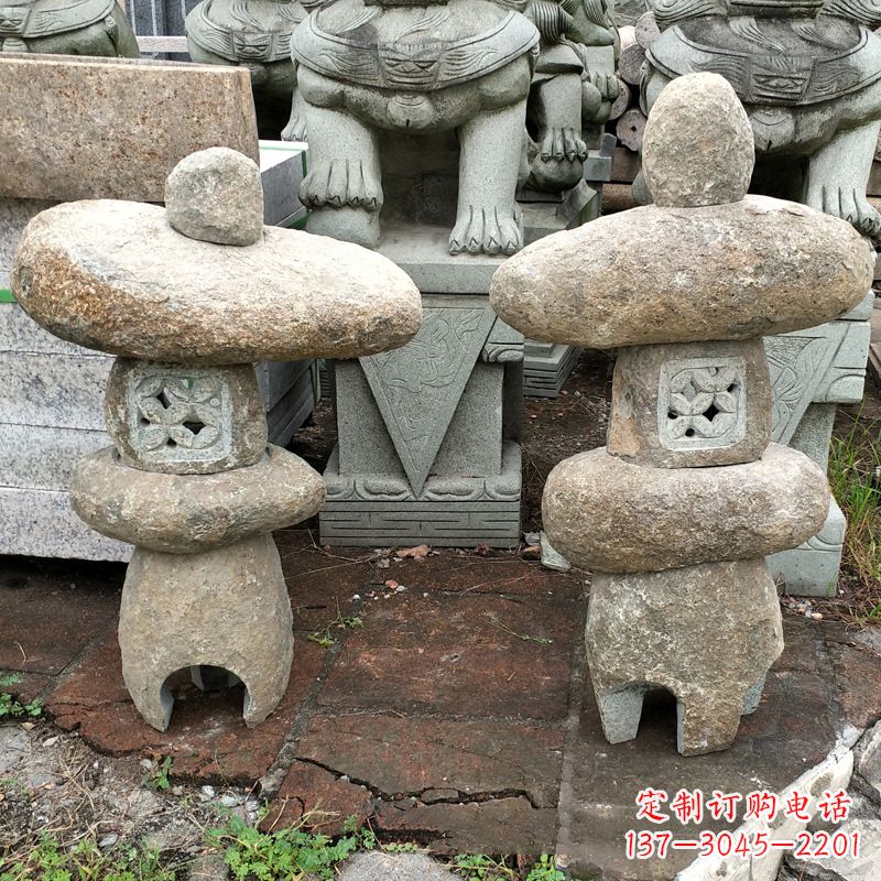 益阳异形现代石灯笼
