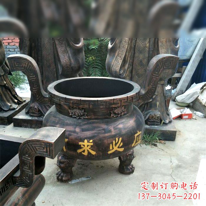 益阳有求必应祈福铜雕香炉