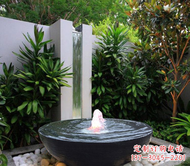 益阳鱼缸石雕喷泉