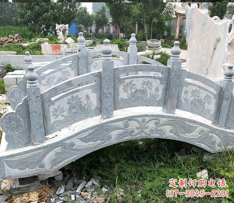 益阳园林仿古石拱桥景观石雕 (3)