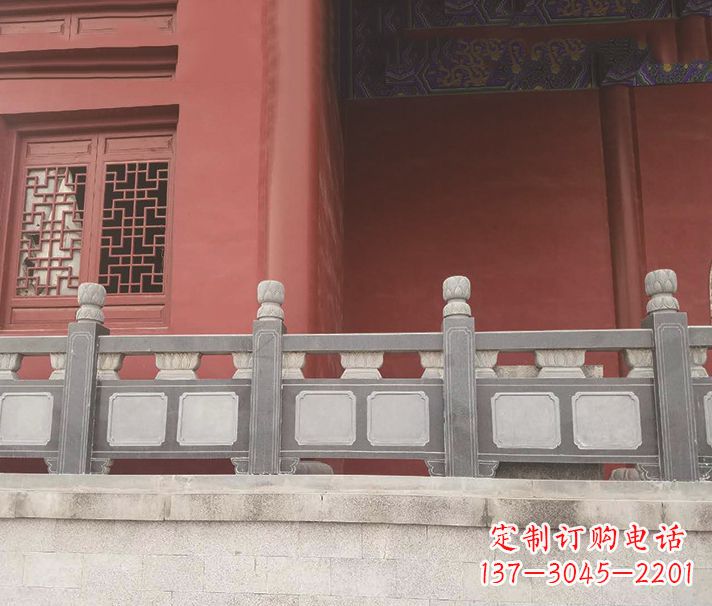 益阳园林仿古石栏板景观石雕 (8)
