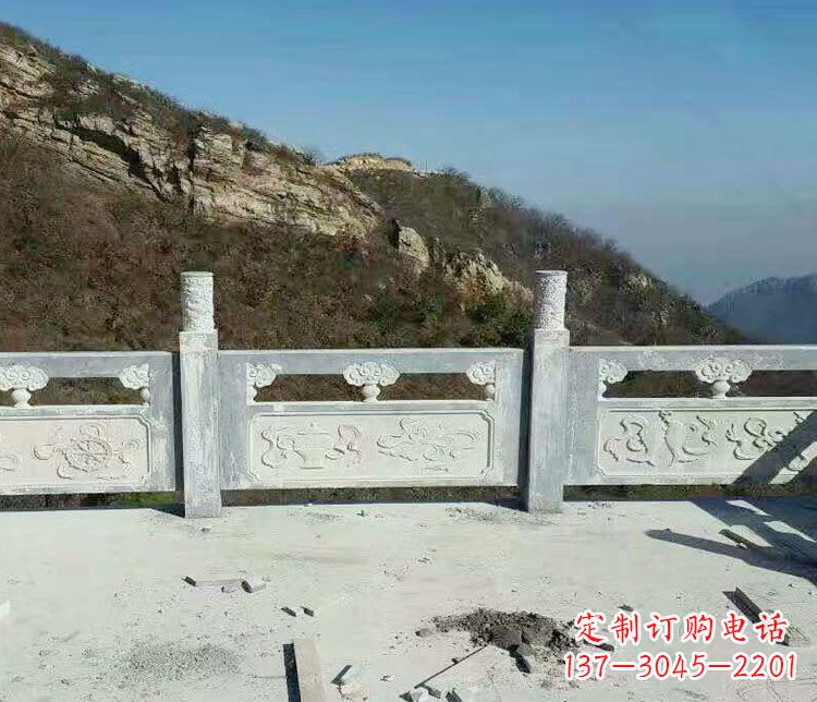 益阳园林仿古石栏板景观石雕_2 (3)