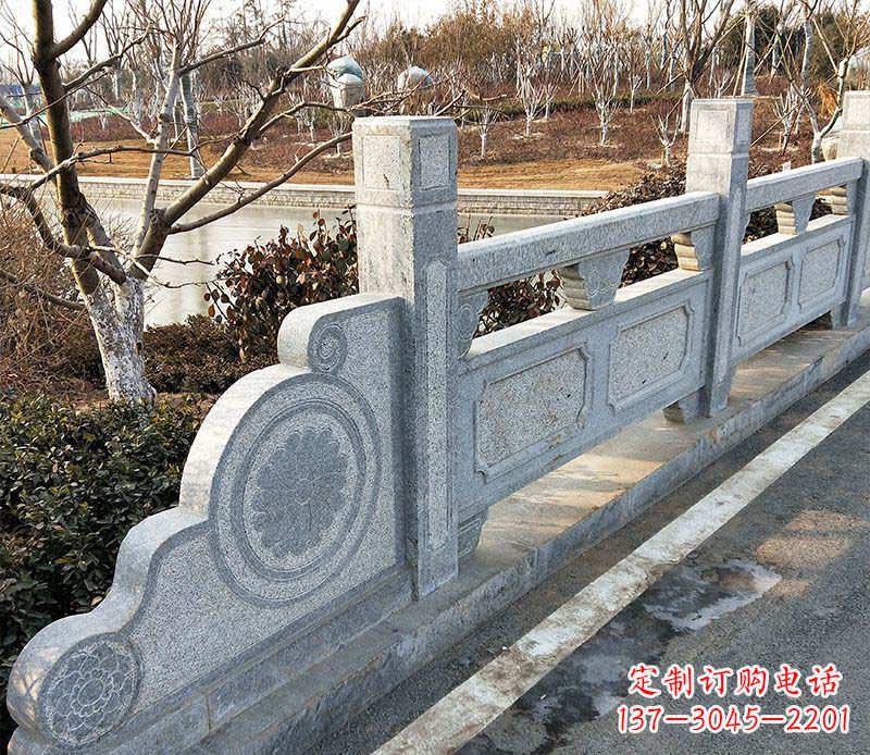 益阳园林仿古石栏板景观石雕_1