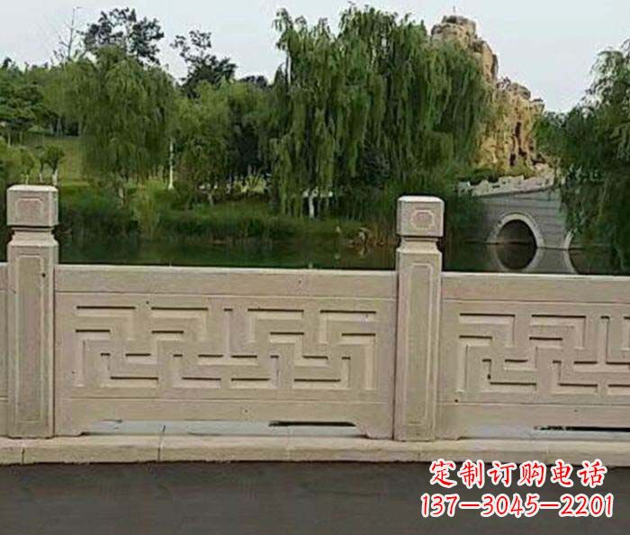 益阳园林景观大理石栏板石雕 (4)