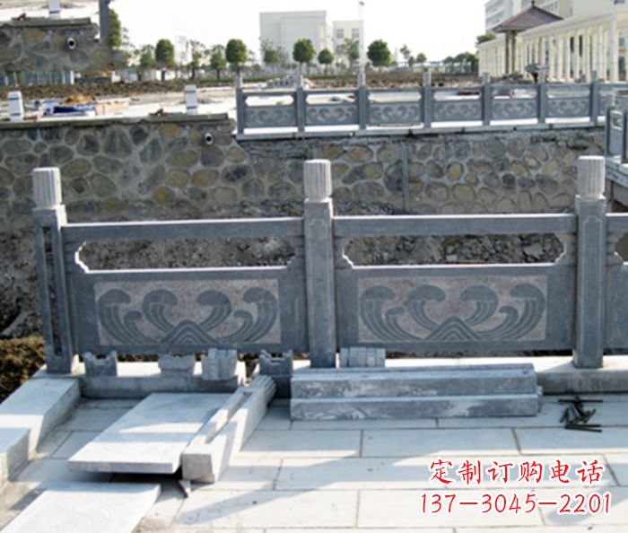 益阳园林景观大理石栏板石雕 (11)