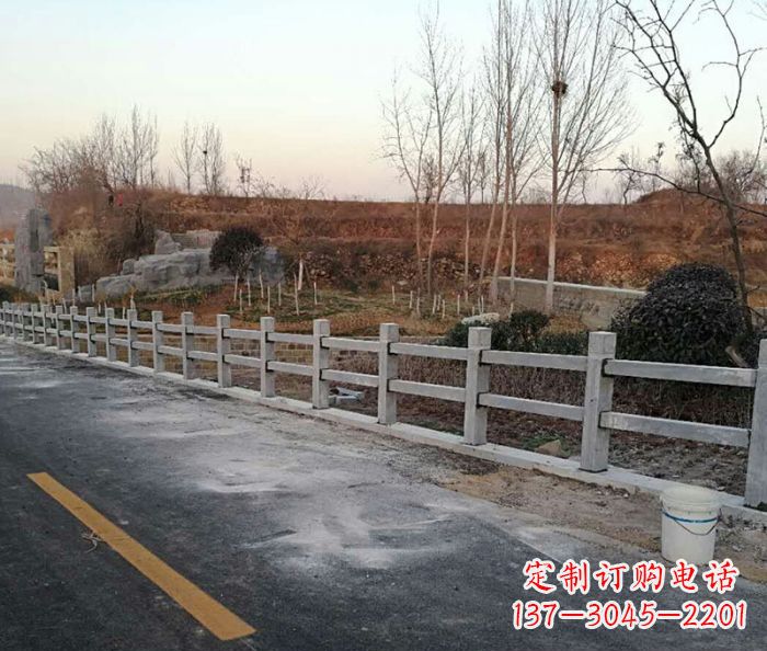 益阳园林景观大理石栏杆石雕 (2)