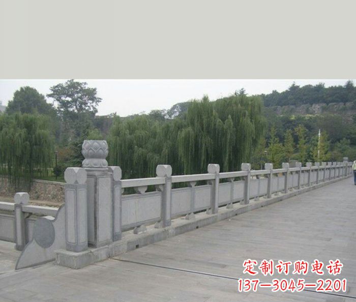 益阳园林景观大理石栏杆石雕 (4)