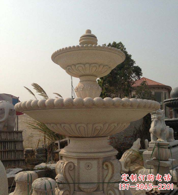 益阳园林景观大型喷泉石雕