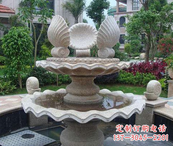 益阳园林景观多层喷泉石雕