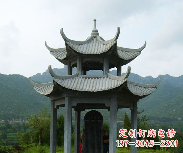 益阳园林景观仿古凉亭石雕