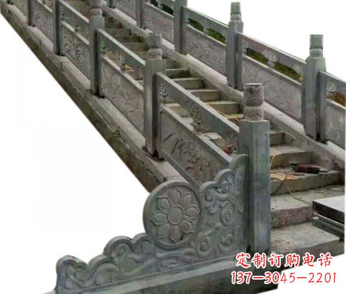 益阳园林景观仿古石雕栏板 (4)