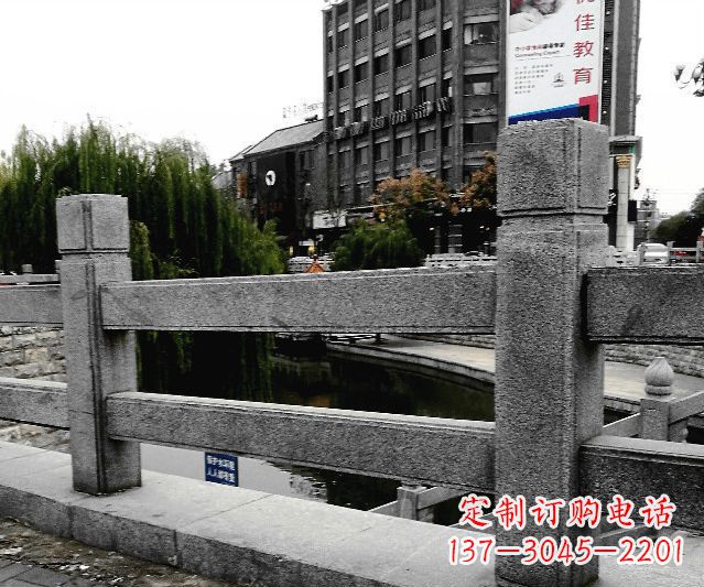 益阳园林景观仿古石雕栏板 (9)