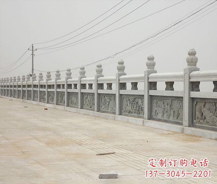 益阳园林景观仿古石雕栏板_2