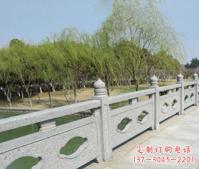 益阳园林景观真山桥石雕栏板