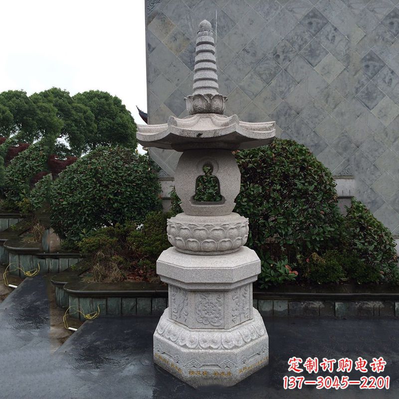 益阳园林石雕灯笼