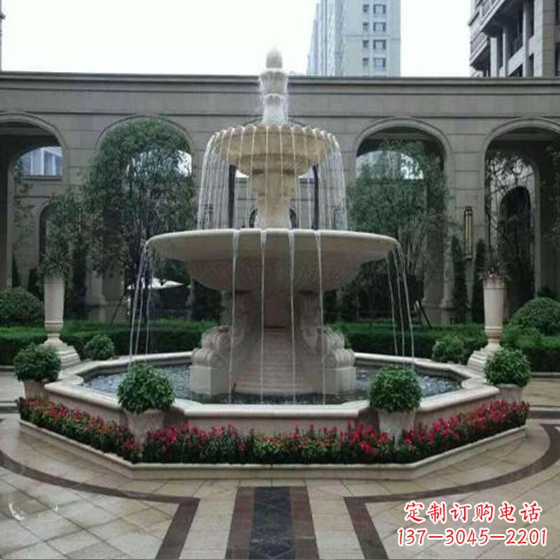 益阳园林石雕喷泉雕塑