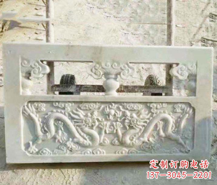益阳园林石浮雕栏板景观石雕