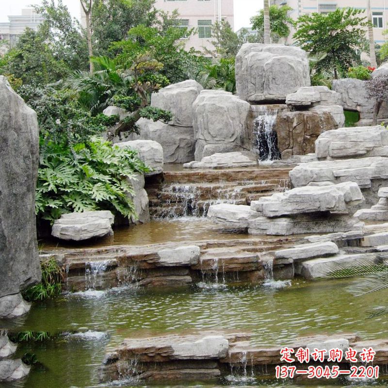 益阳园林石头假山流水