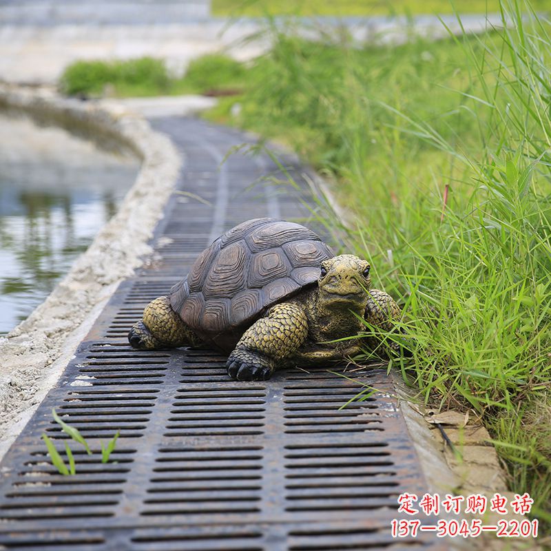 益阳园林水景动物仿真乌龟雕塑