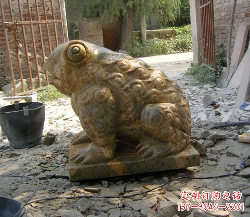 益阳招财青蛙石雕