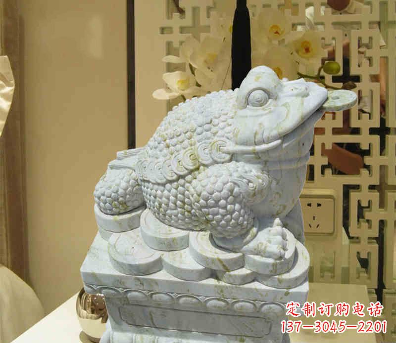 益阳招财神兽金蟾石雕