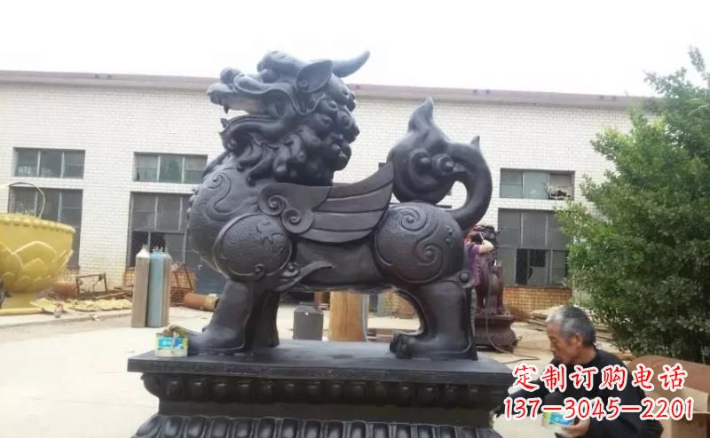 益阳招财神兽貔貅铜雕
