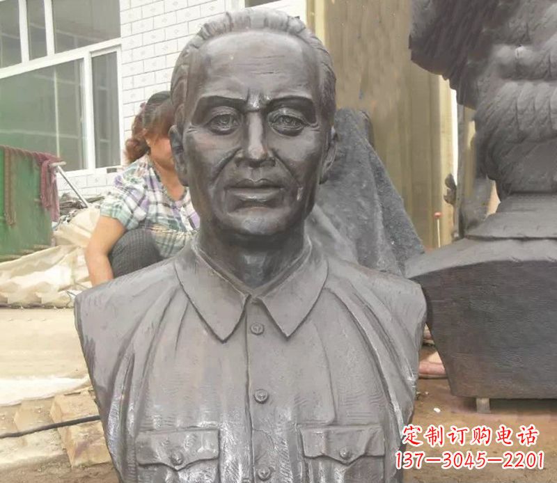 益阳中国名人人物胸像铜雕