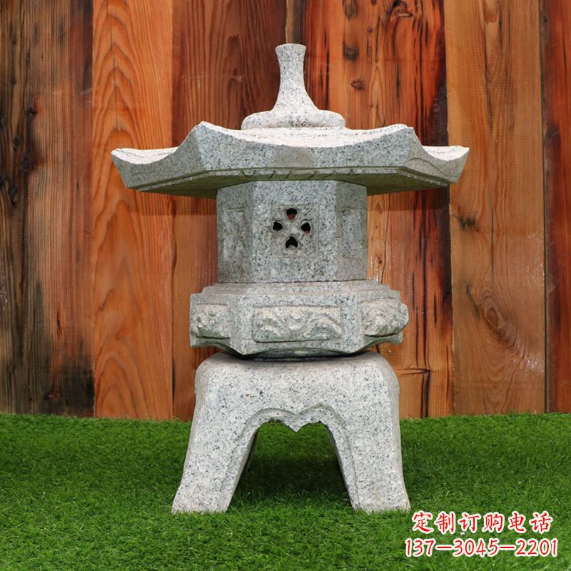 益阳中式复古石灯